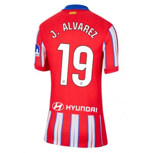 Atletico Madrid Julian Alvarez #19 Domaci Dres za Ženska 2024-25 Kratak Rukav